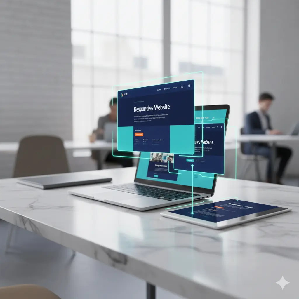 Website on multiple devices